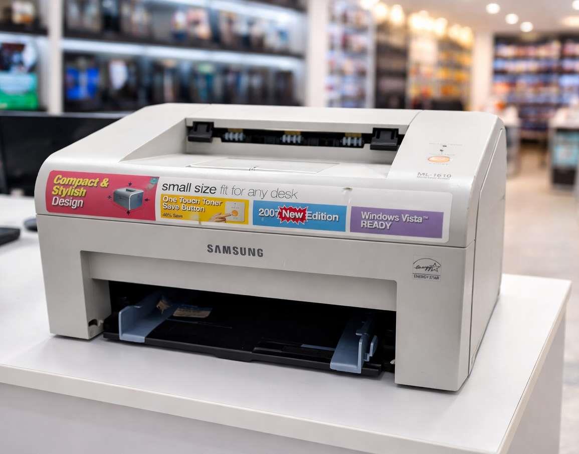 پرینتر  لیزری سیاه و سفید سامسونگ ML-1610 (کارکرده)